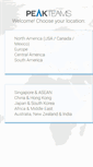 Mobile Screenshot of peakteams.com